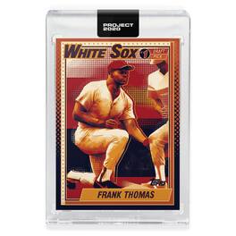 Topps - PROJECT 2020 Card 83 - 1990 Frank Thomas by Matt Taylor - Red