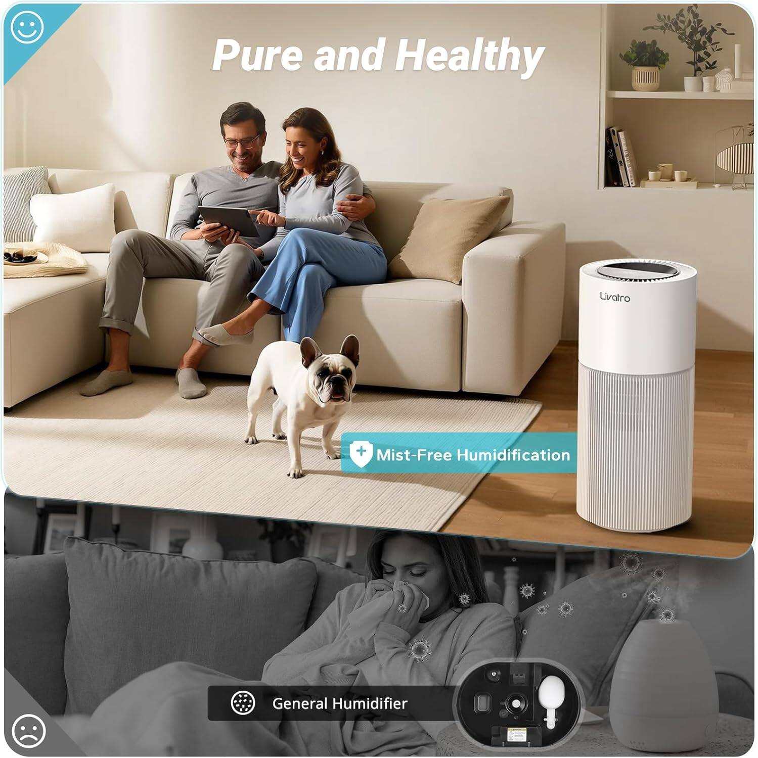 Pure and Healthy  
Mist-Free Humidification  
General Humidifier