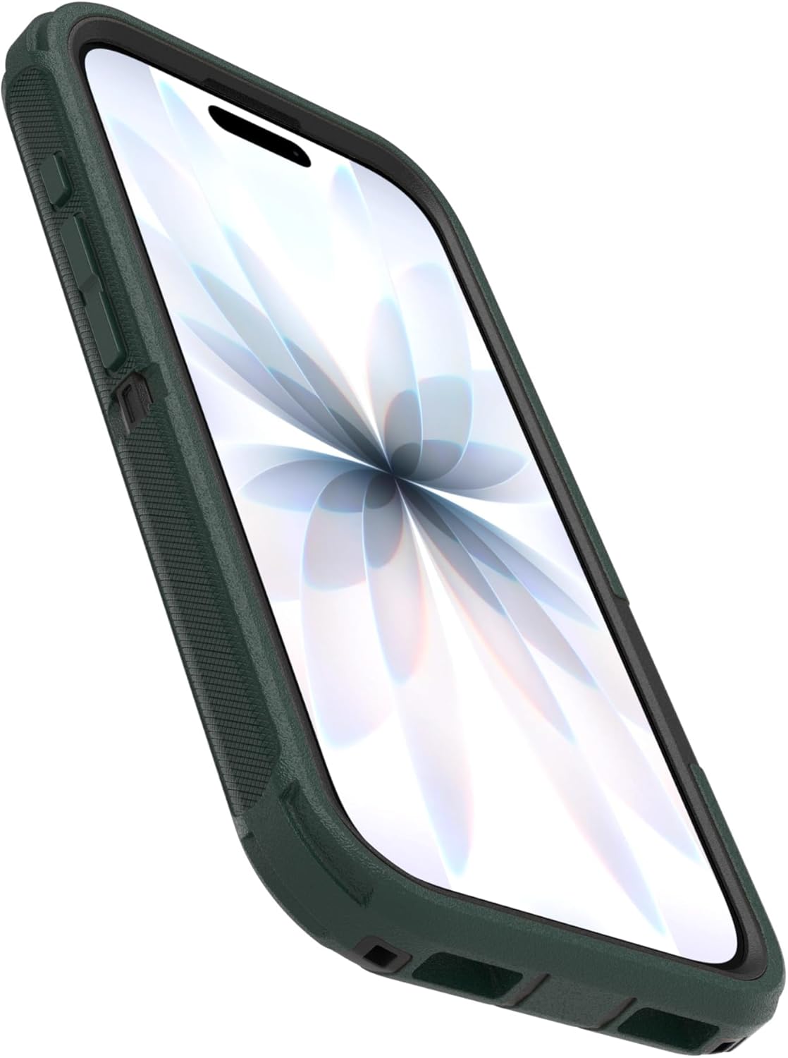 Back. OtterBox - OtterBox - Defender Series Pro Hard Shell for Apple iPhone 17 - Roasted Cashew Mist (Green & Black).