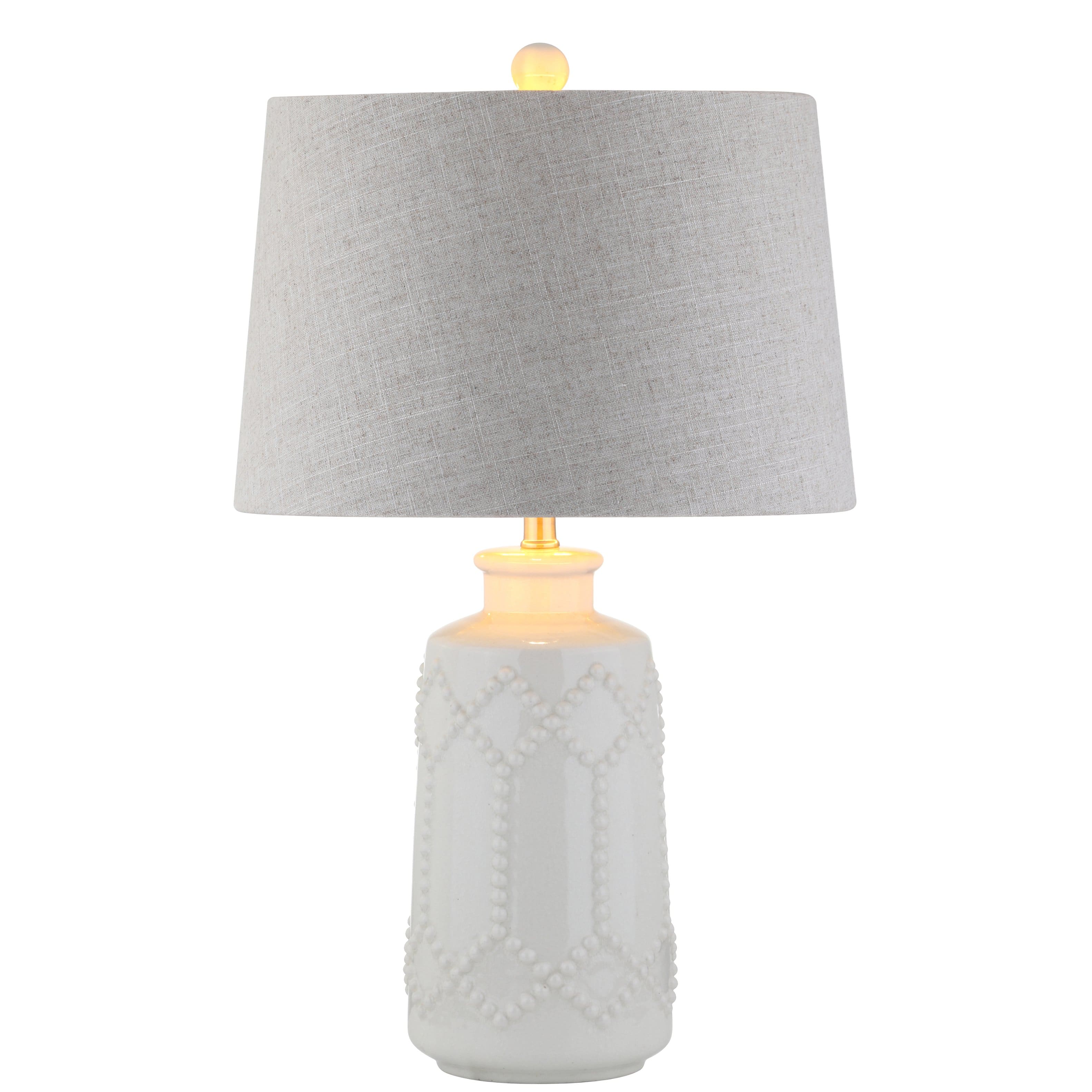 "Jonathan Y - Alice 26"" Ceramic LED Table Lamp - Cream" price history on PriceWatchPro