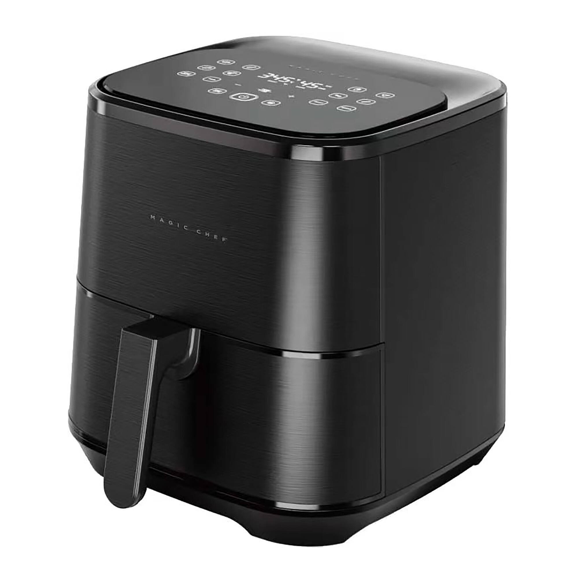 Magic Chef - 5.8 qt. Panel Air Fryer - Black
