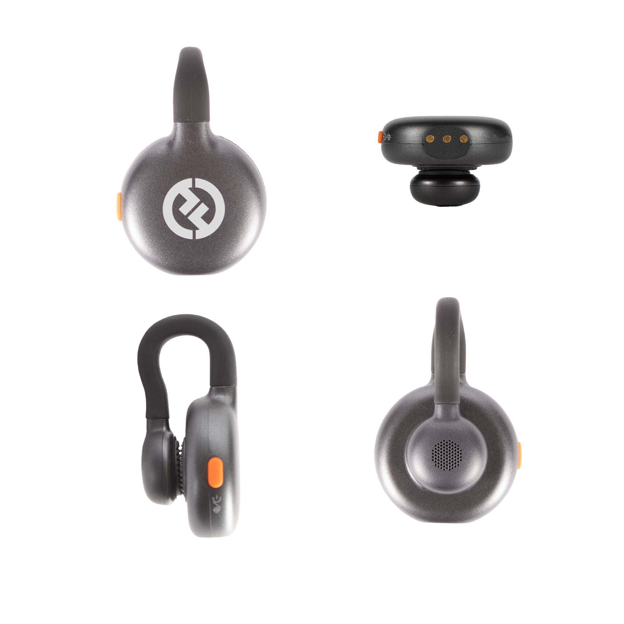 Back. HollyView - Hollyland Lark M2S Wireless Microphone with USB-C Plug for iPhone 15/16/17 and Android, Titanium Clip, Plug-and-Play, No - Black.