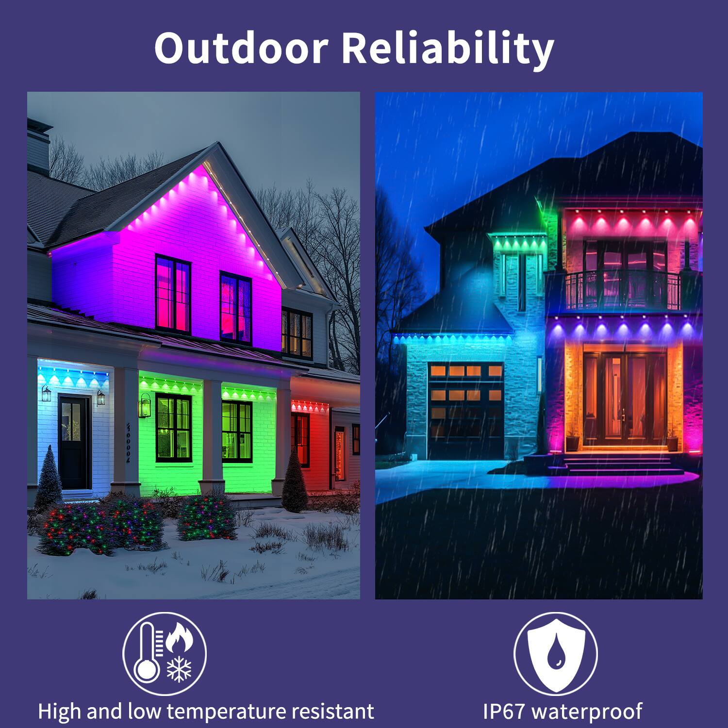 Outdoor Reliability

High and low temperature resistant

IP67 waterproof