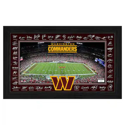 WASHINGTON COMMANDERS
LIMITED EDITION OF 2000
0001
W