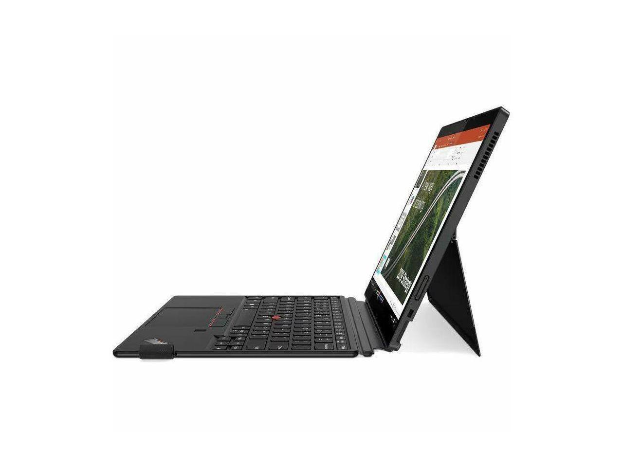 Alt View 5. Lenovo - Lenovo ThinkPad X12 Detachable Gen 2 12.3" Touch - Intel Core Ultra 5 - 16 GB - 512 GB SSD - Windows 11 Pro - Black.