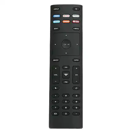 INPUT VUDU NETFLIX amazon CRACKLE EXIT MENU OK BACK INFO + CC + VOL CH - PIC - 1 2 3 4 5 6 7 8 9 0