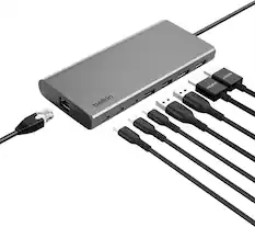 The text on the image reads "belkin."