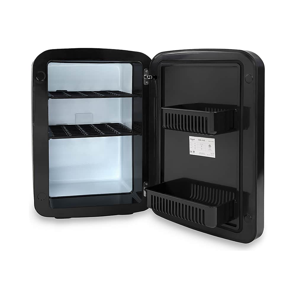 Alt View 12. Cooluli - Vibe 0.5 Cu. Ft. Mini Fridge - Black.