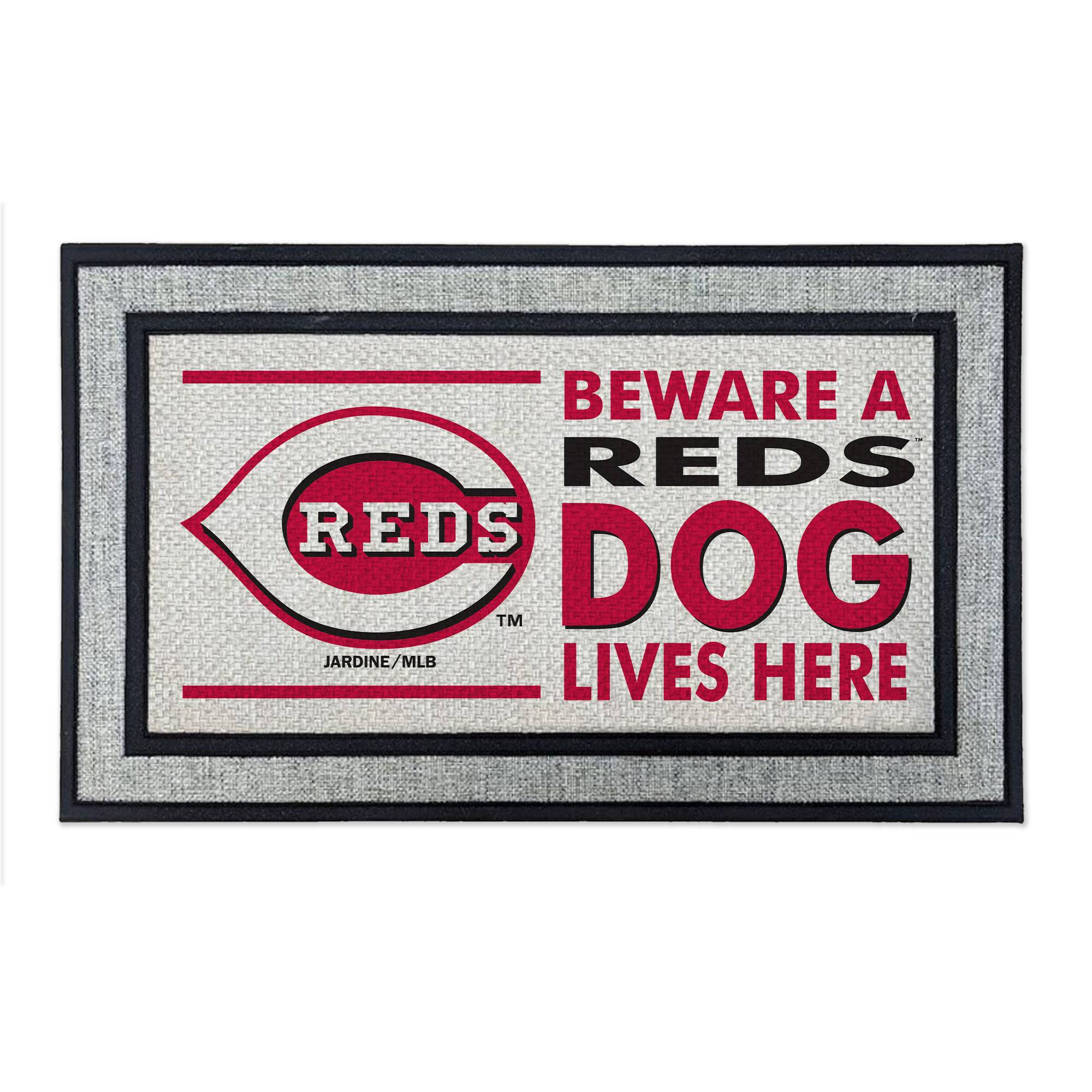 BEWARE A REDS DOG LIVES HERE
