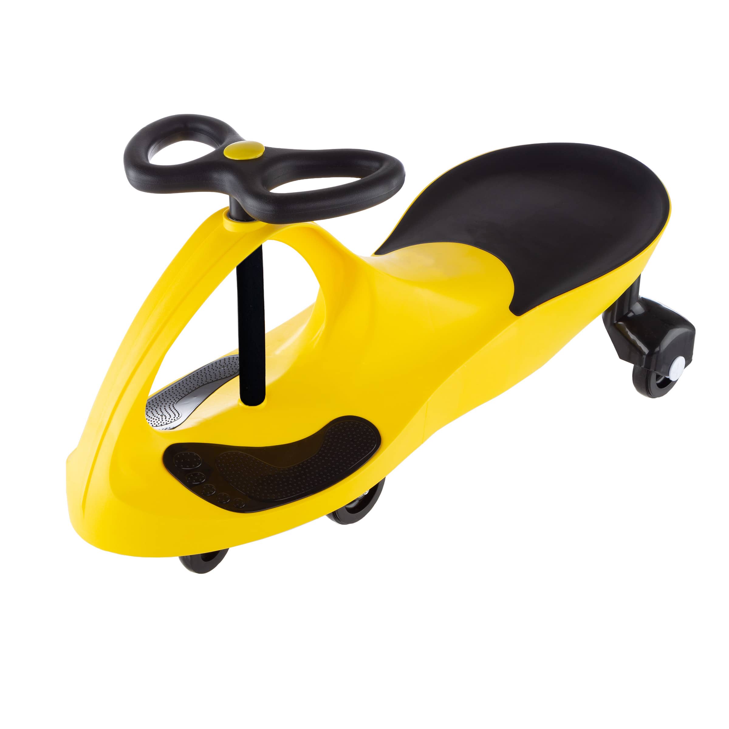 Lil Rider - Wiggle Car for Ages 3 and Up - Twist, Wiggle, and Go (Yellow)