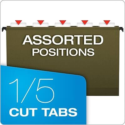 ASSORTED POSITIONS  
1/5 CUT TABS