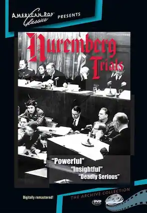 Front. Nuremberg Trials - DVD.