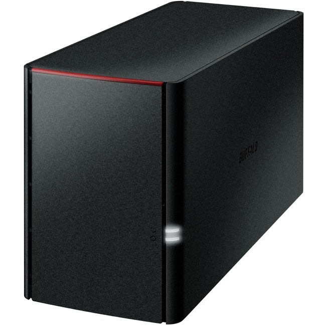 Buffalo - LinkStation SoHo 220 2-Bay Personal Cloud Office NAS 12TB (2x6TB) with Hard Drives Included - 2 x HDD Installed - Black
