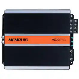 Memphis Car Audio - Memphis Audio MJP800.4 4-Channel 800 Watt Amplifier - 200 Watts RMS x 4 at 2-Ohm - Black/Gray