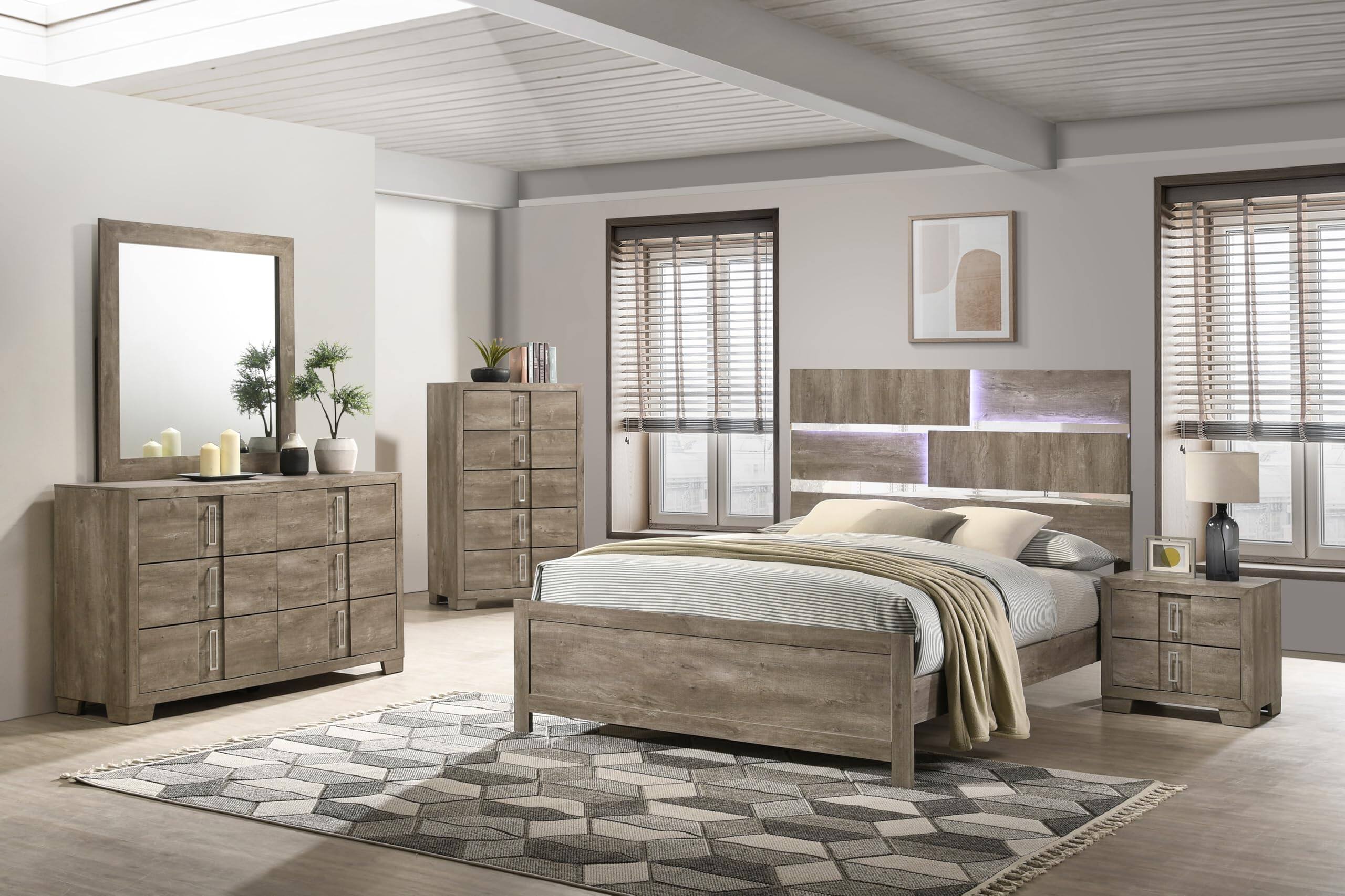 Alt View 3. Kings Brand Furniture - Kings Brand Furniture Dawson 5-Drawer Wooden Chest Dresser for Entryway, Bedroom, Light Brown - Light/Pastel Brown.