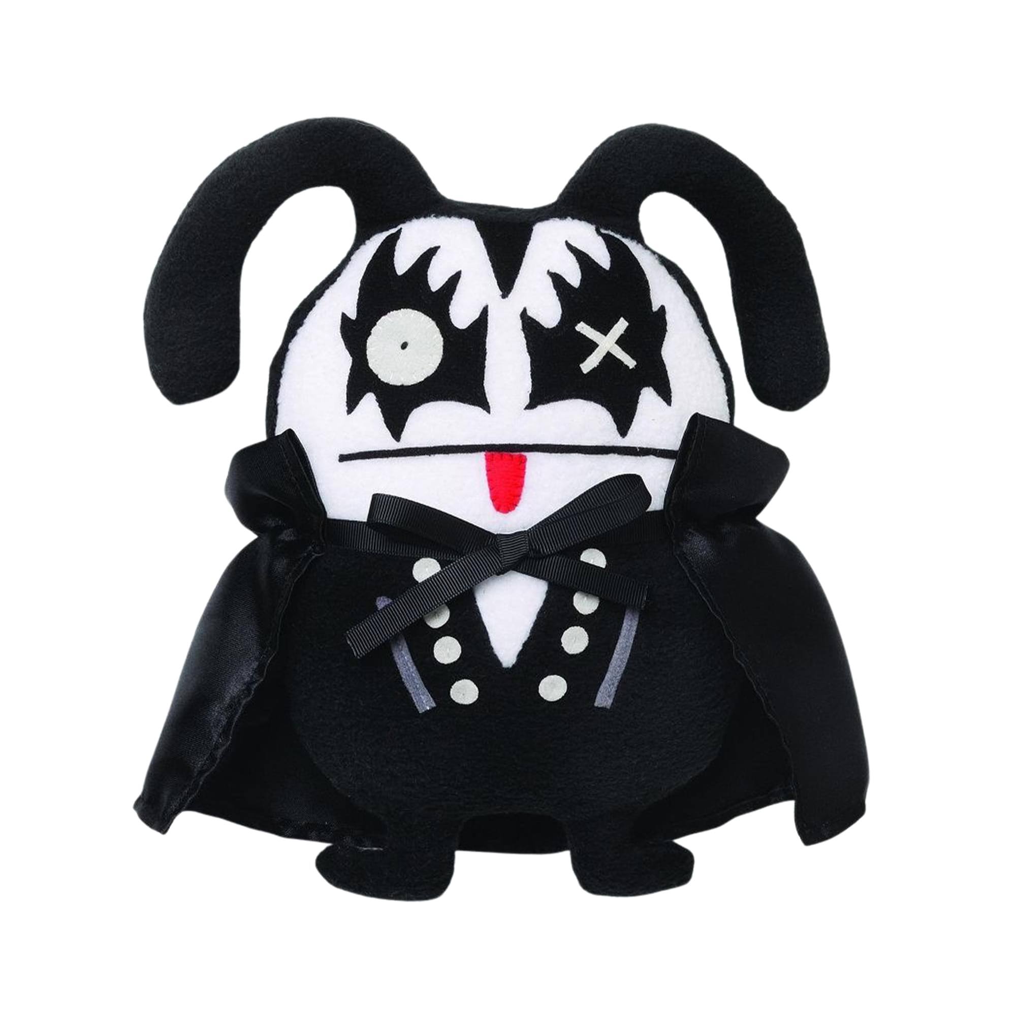 Front. Enesco - Ugly Doll Kiss 11" Plush Ox Demon - Black.