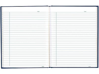 Alt View 1. Blueline - Professional Notebooks, 7.25" x 9.25", College Ruled, 96 Sheets - Blue.