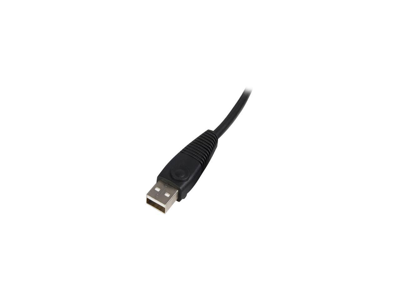 Alt View 2. StarTech.com - StarTech.com 6 ft. USB+VGA 2-in-1 KVM Switch Cable SVUSB2N1_6.