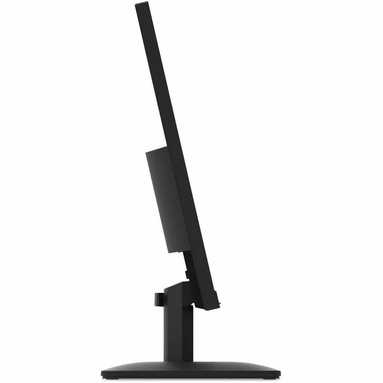 Alt View 1. Lenovo - ThinkVision S27-4e 27" Class Full HD LED Monitor - Black.