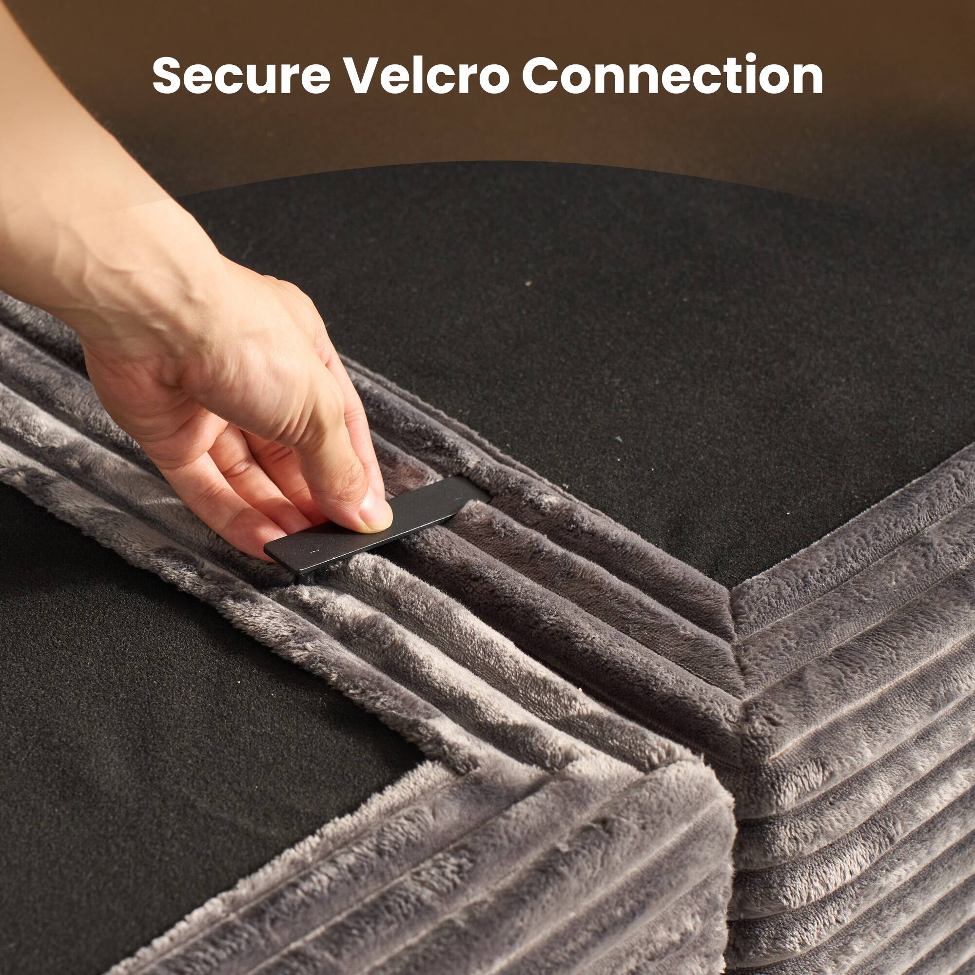 Secure Velcro Connection