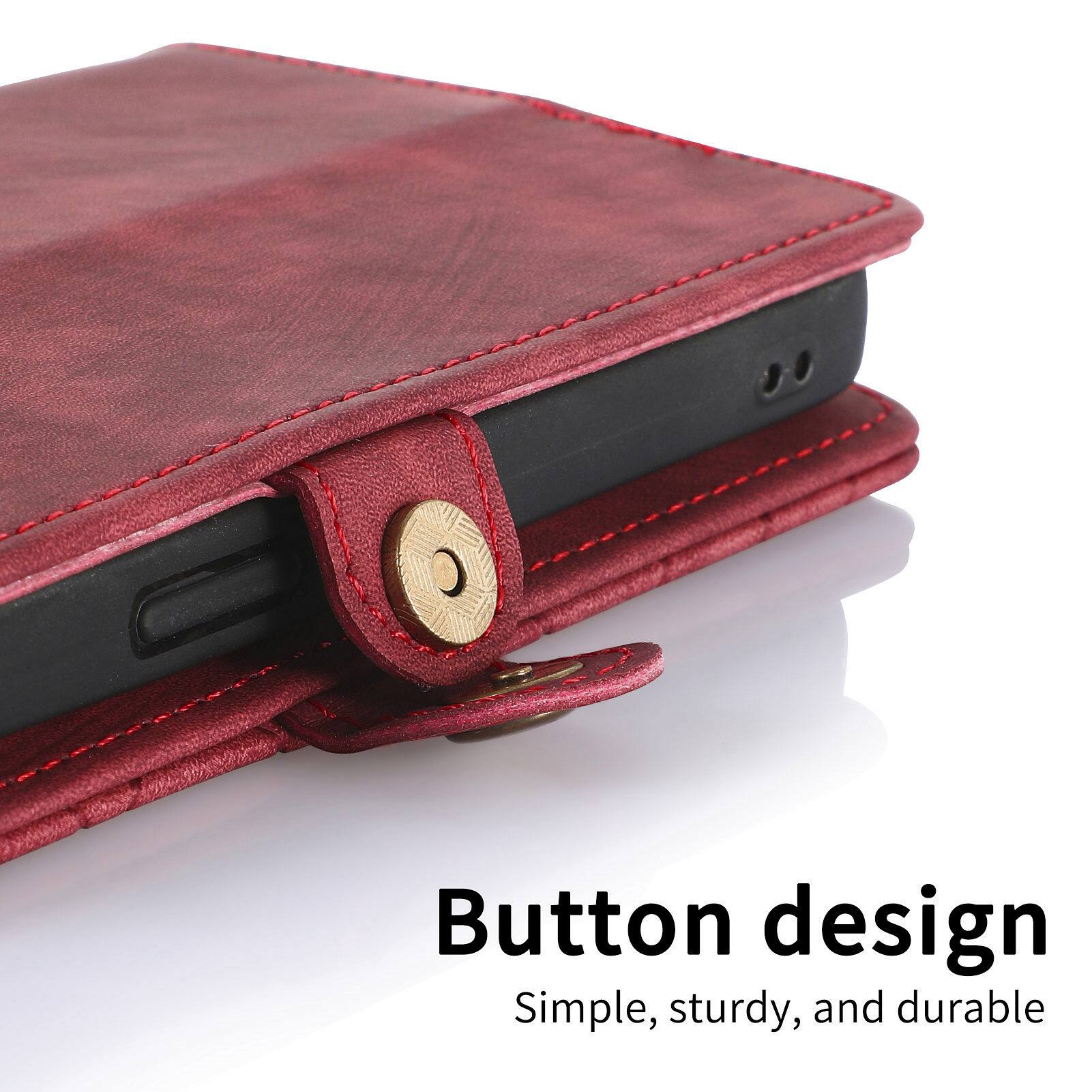 Button design  
Simple, sturdy, and durable