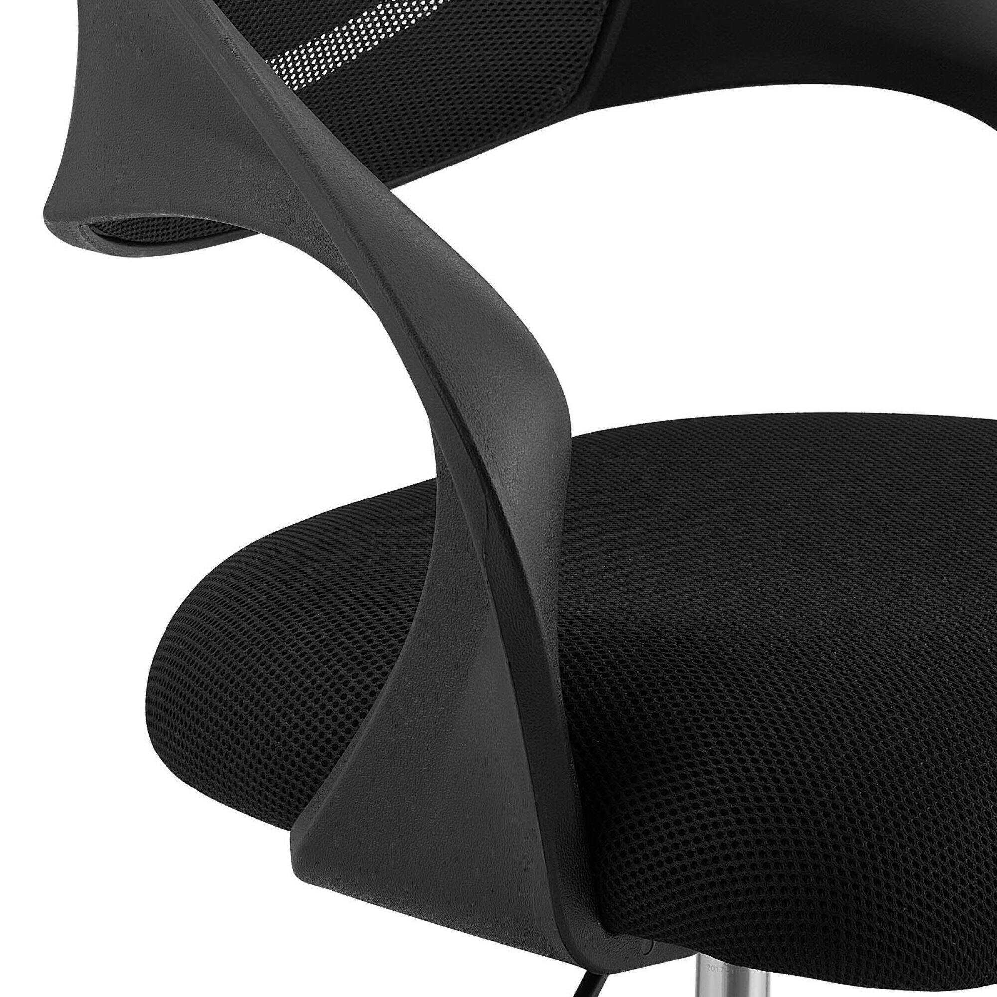 Alt View 1. Modway - Thrive Mesh Drafting Chair by Modway - Black.