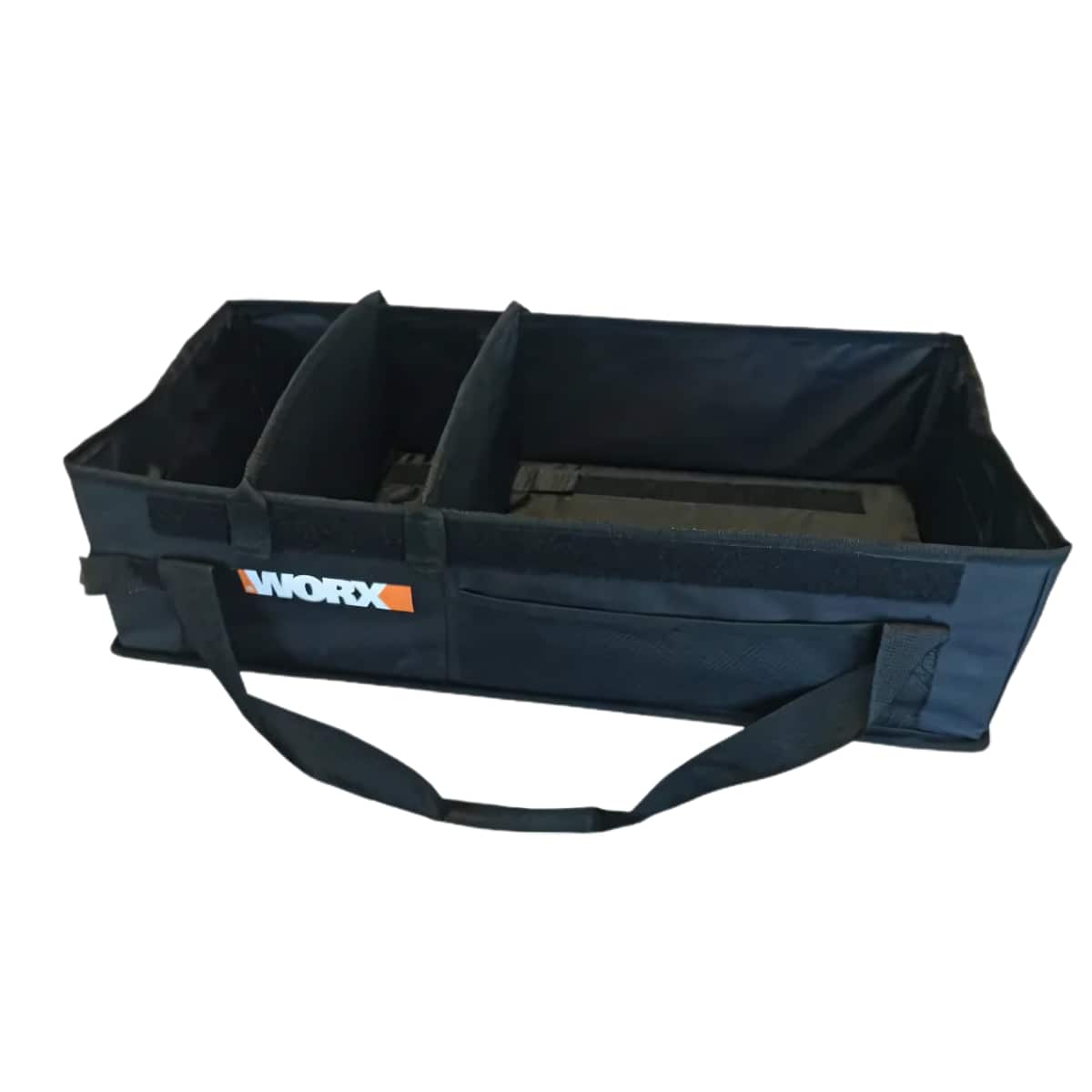 WORX - WA0234 Aerocart Wheelbarrow Adjustable Tub Organizer - Black - Front_Zoom