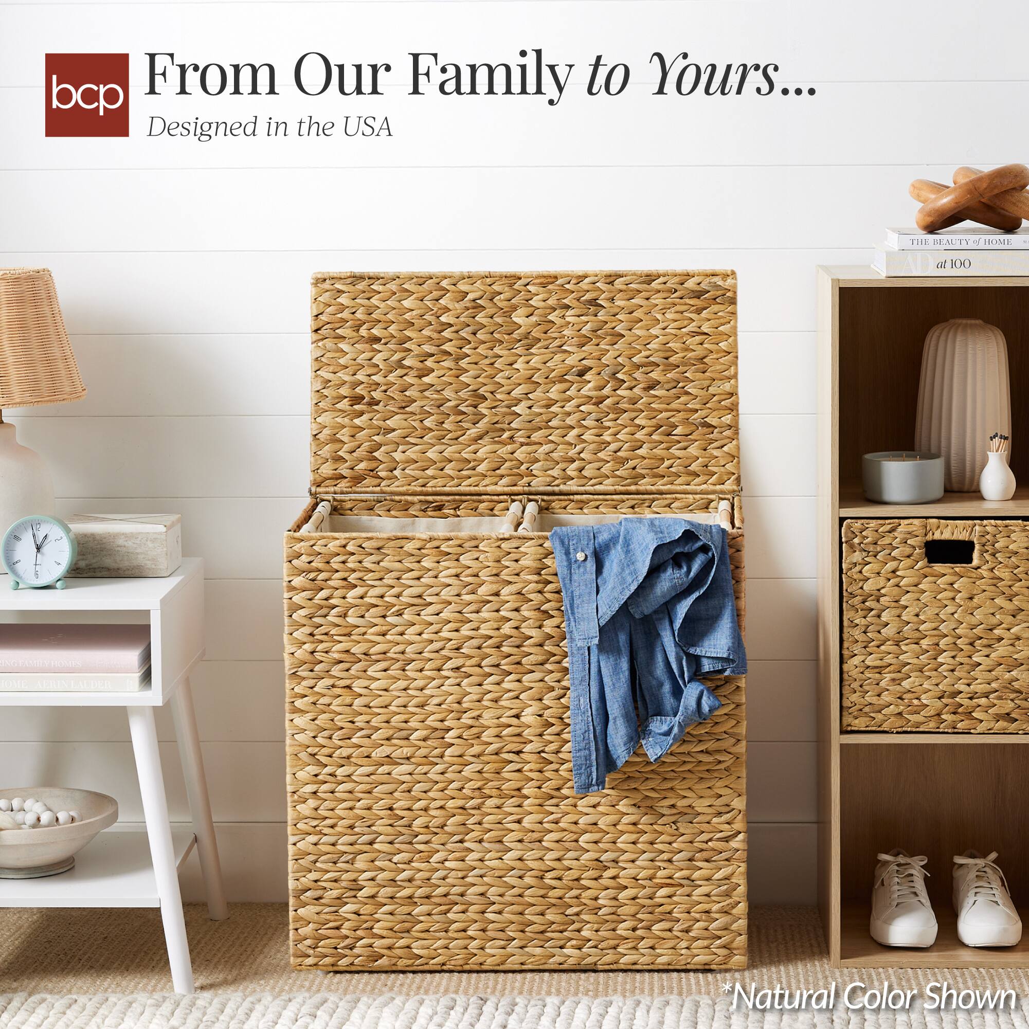 From Our Family to Yours...
Designed in the USA

bcp

Natural Color Shown