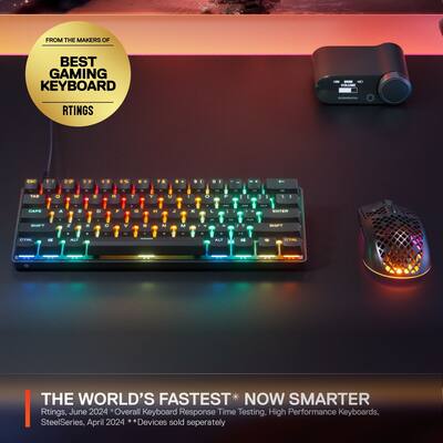 SteelSeries Apex Pro Mini Gen 3 60% Wired Mechanical OmniPoint SteelSeries Apex Pro Mini Gen 3 60% Wired Mechanical OmniPoint