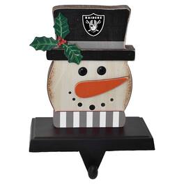 The Memory Company - Las Vegas Raiders Snowman Stocking Holders - Multicolor