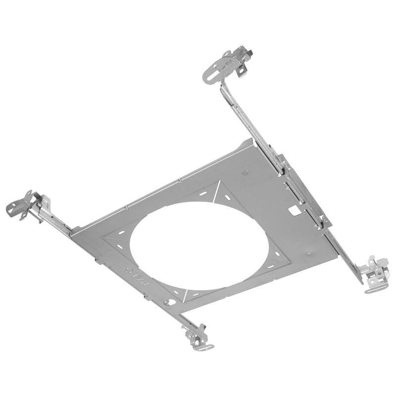 Angle. Halo - Halo Gray 6 in. W Galvanized Steel Mounting Frame.