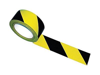 Alt View 2. Tatco - Hazard Tape, 2" x 36 yds. - Yellow/Black.