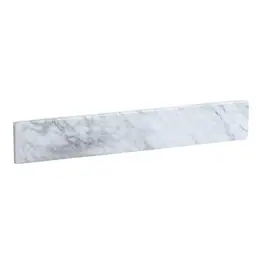 Elegant Kitchen and Bath - 24 inch backsplash in - Carrara White
