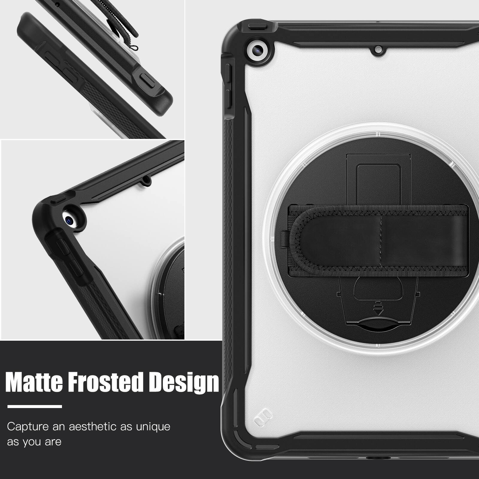 Matte Frosted Design  
Capture an aesthetic as unique as you are