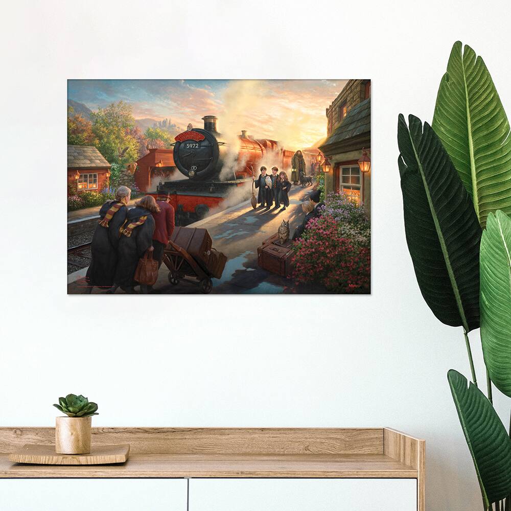 Angle. Trend Setters - Harry Potter™ Thomas Kinkade Studios (Hogwarts Express™) MightyPrint Wall Art MP24170960 - Multicolor.