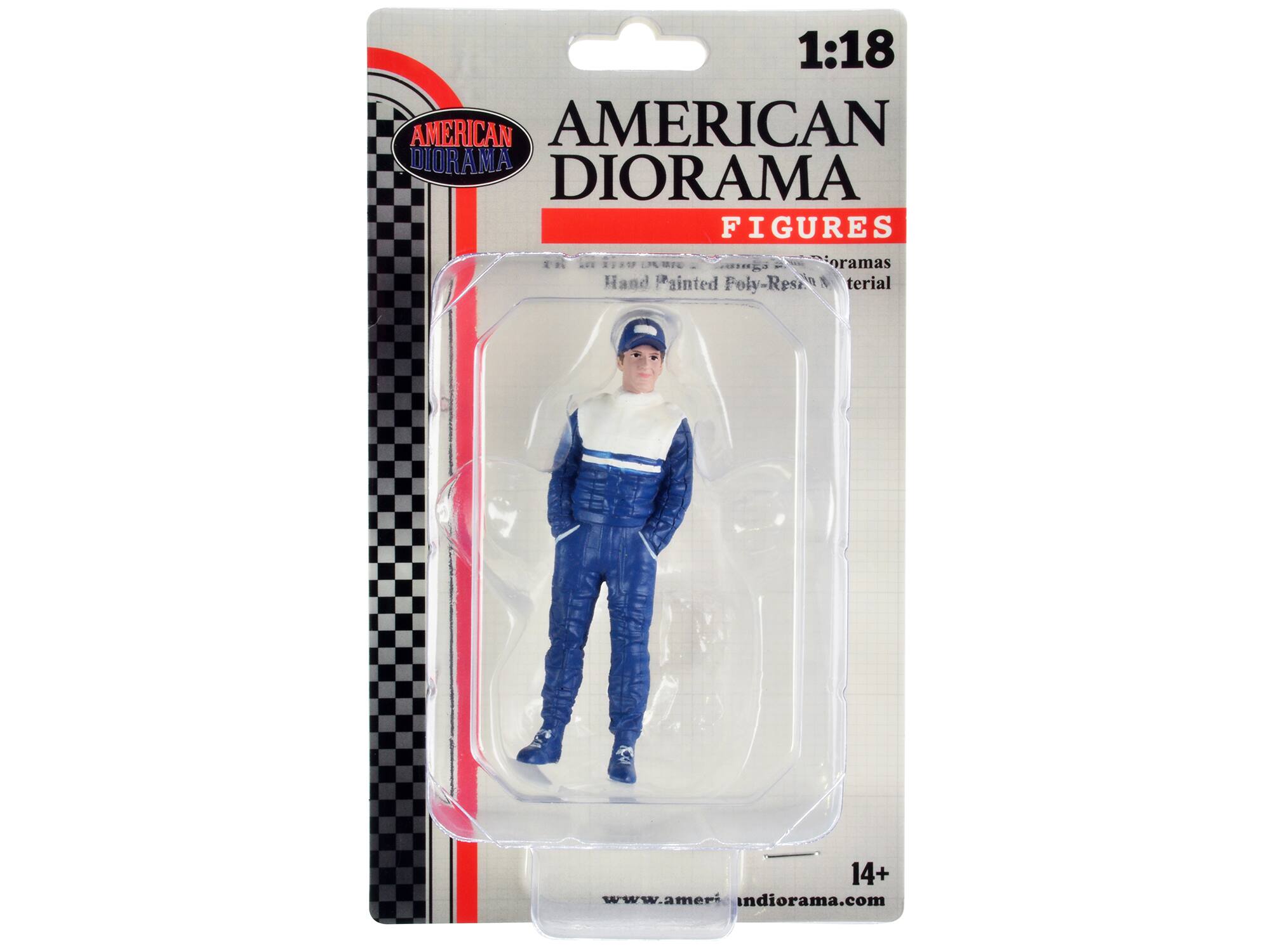 1:18 AMERICAN DIORAMA FIGURES  
Hand Painted Poly-Resin  
14+  
www.amerindiorama.com