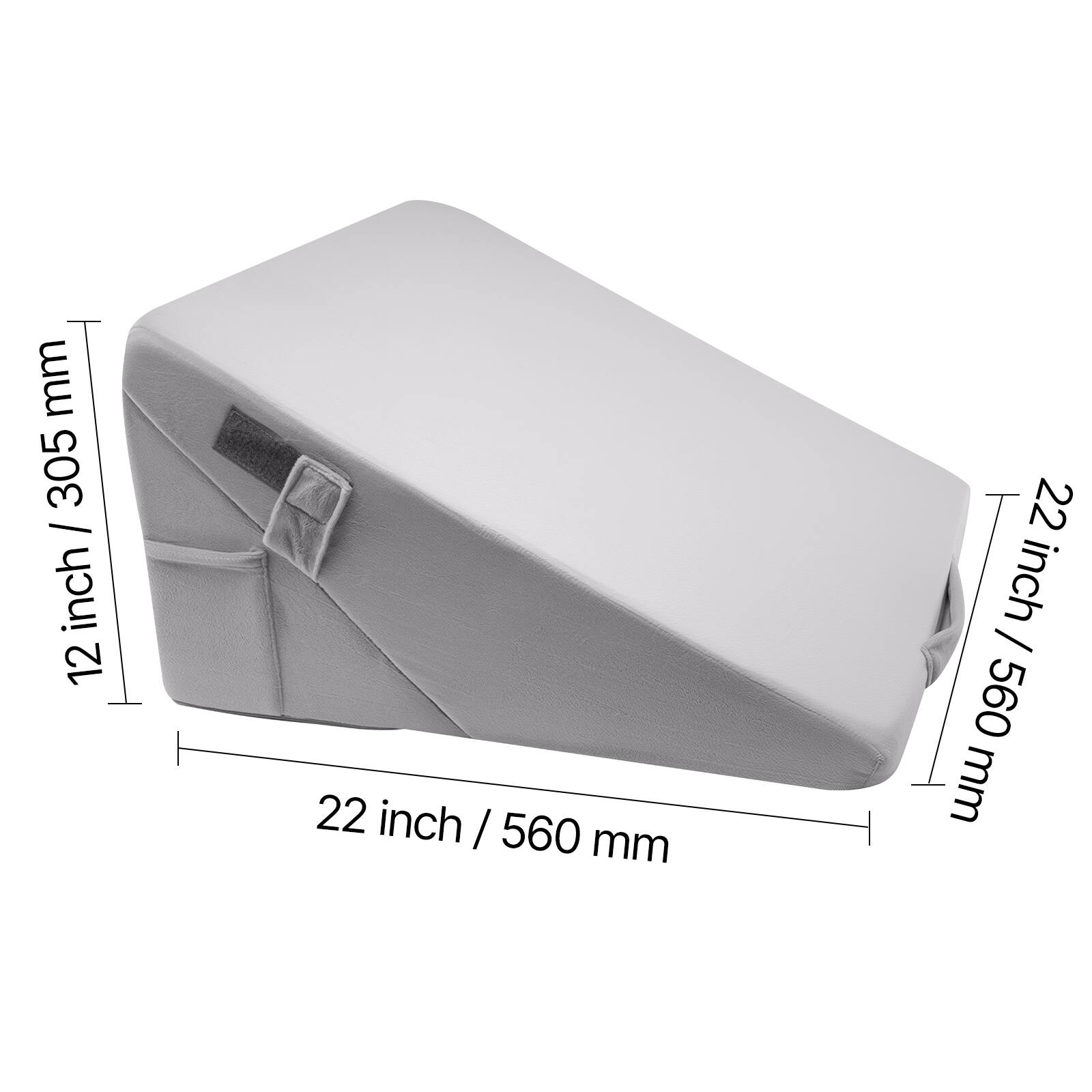 12 inch / 305 mm  
22 inch / 560 mm  
22 inch / 560 mm