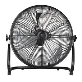 Perfect Aire - 21.25 in. H X 18 in. D 3 speed High Velocity Floor Fan