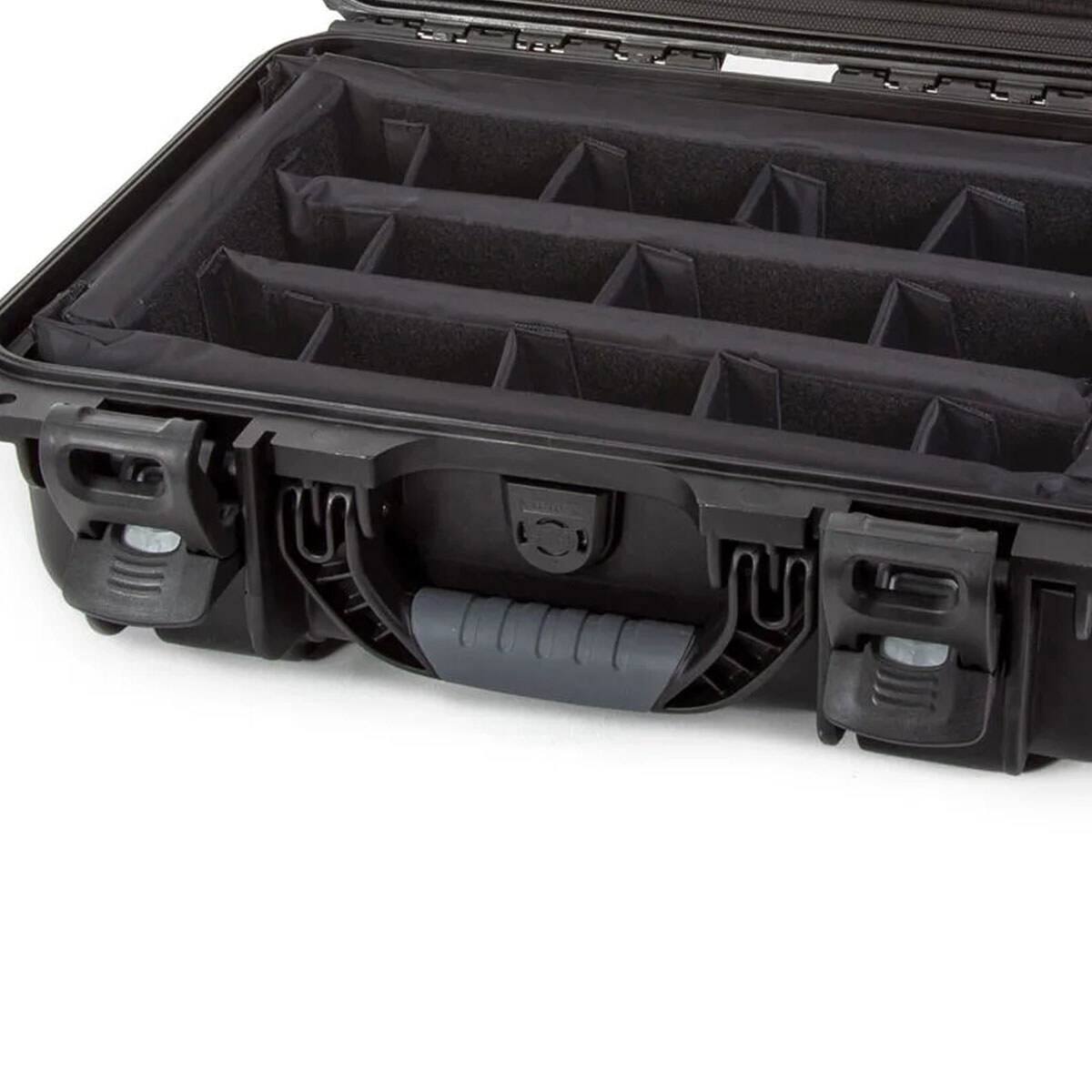 Alt View 1. NANUK - Nanuk Medium Series 920 Lightweight NK-7 Resin Waterproof Hard Case with Lid Organizer and Padded Dividers, Black.