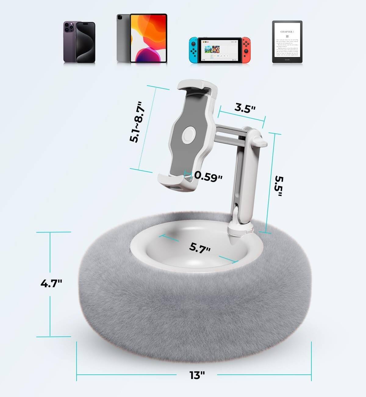 TMOPTER - VINIEI - 4.7" 5.1~8.7" 3.5" 0.59" 5.7" 13" 5.5"