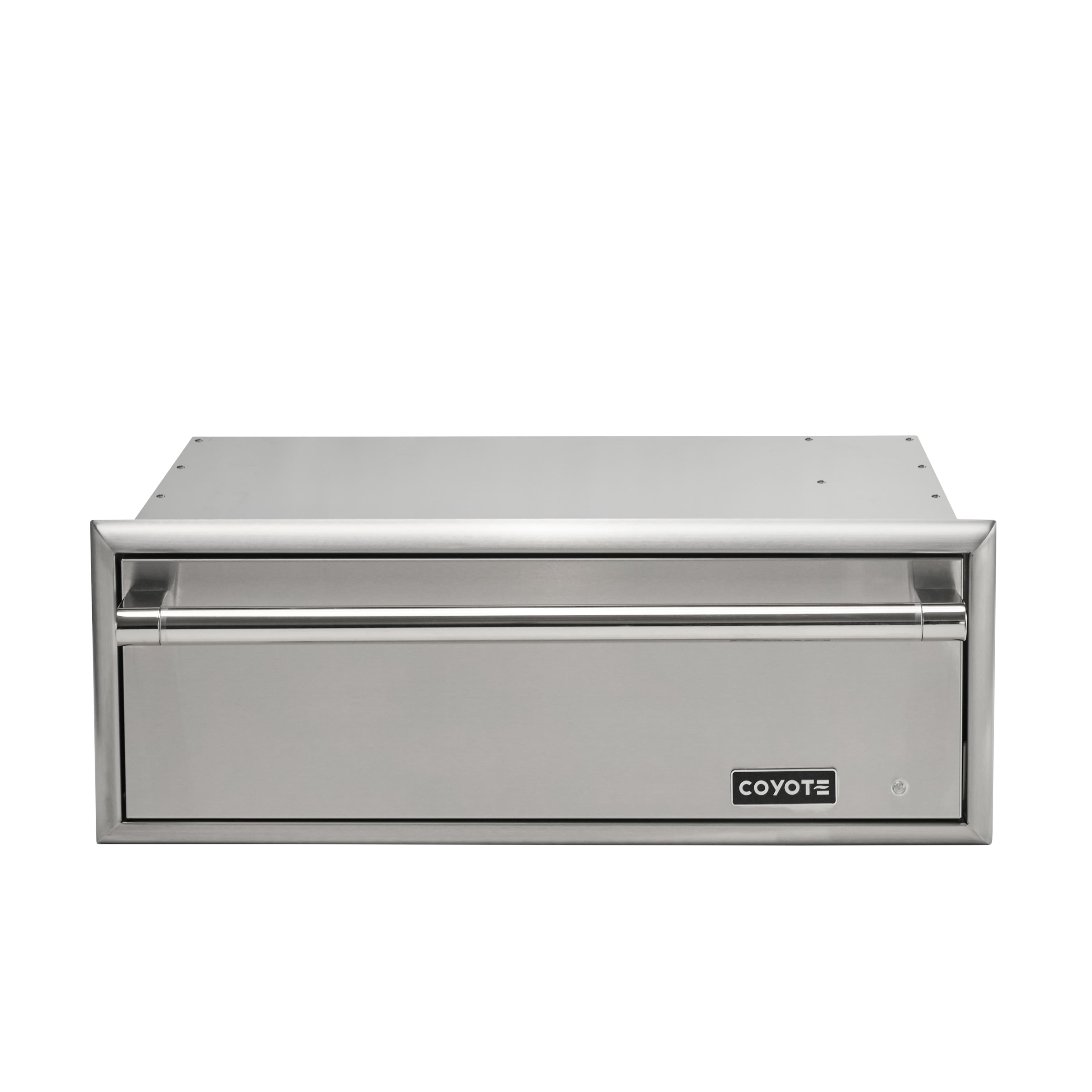 Coyote Outdoor Living - Coyote 30" Warming Drawer - Stainless Steel - Front_Zoom