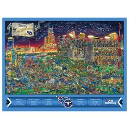 YouTheFan - Tennessee Titans 500-Piece Joe Journeyman Puzzle - Multicolor