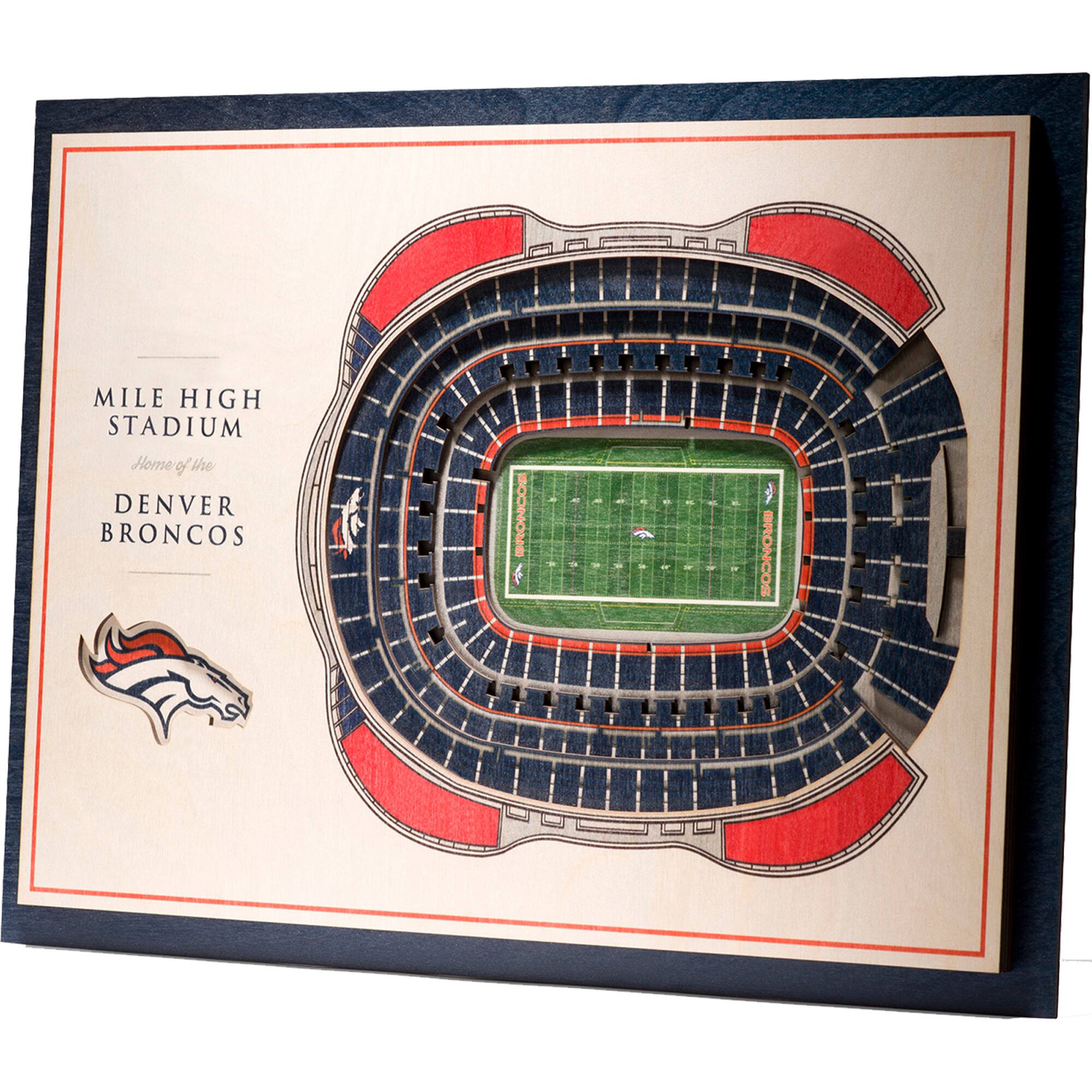 YouTheFan - 17'' x 13'' 5-Layer StadiumViews 3D Wall Art - Brown price history on PriceWatchPro