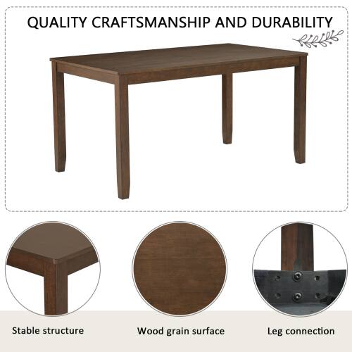 QUALITY CRAFTSMANSHIP AND DURABILITY

Stable structure
Wood grain surface
Leg connection