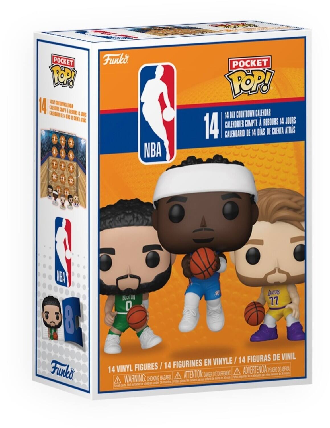 Funko Pocket POP! Countdown Calendar: NBA - 14 day - COLLECTIBLES