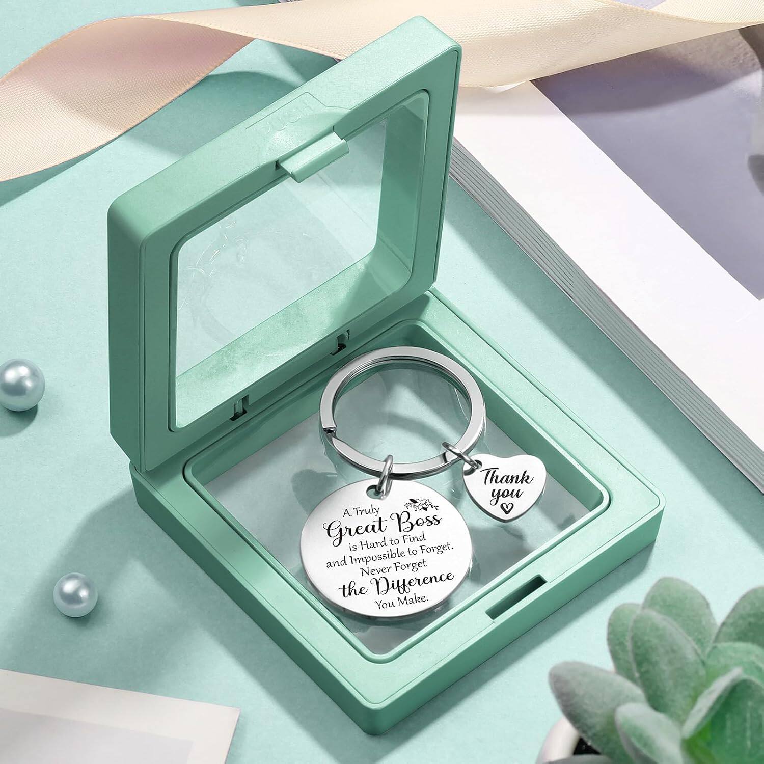 Thank you.  
A Truly Great Boss is Hard to Find and Impossible to Forget.  
Never the Difference You Make.