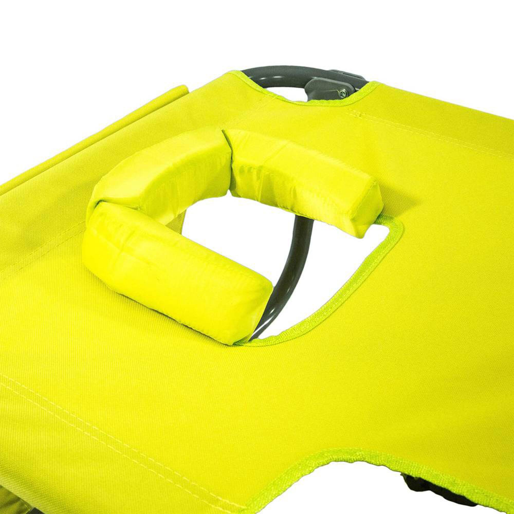 Alt View 2. Ostrich - Ostrich The Heavy-Duty Backpacker Portable Reclining Beach Chair, Lime Green - Green.