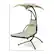 Alt View 7. Best Choice Products - Best Choice Products Hanging Curved Chaise Lounge Chair Swing w/ Pillow, Shade, Stand - Sage - Sage.