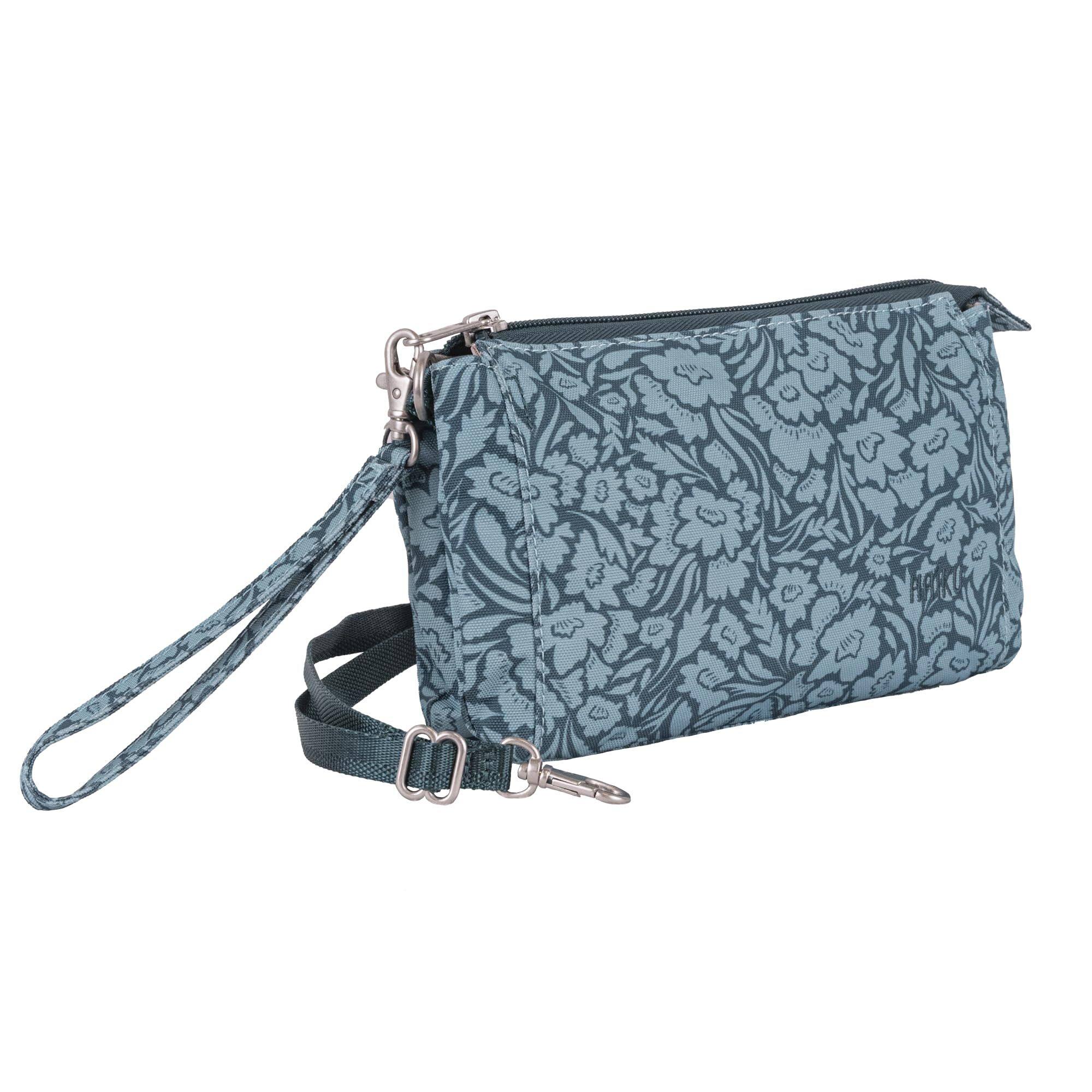 Angle. Haiku - Haiku Stride Wristlet Wallet - Floral Garden.