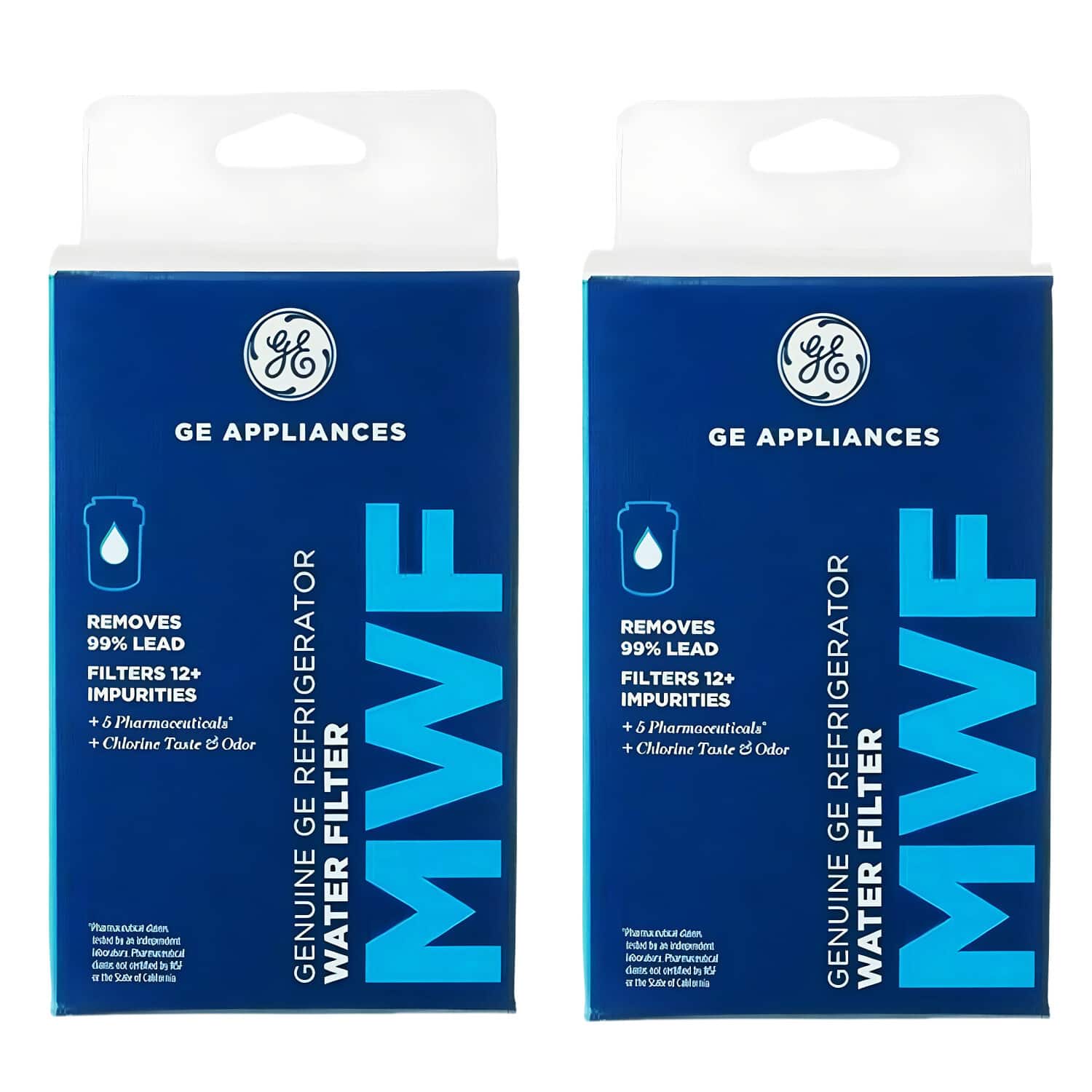 GE - MWF Refrigerator Replacement Water Filter 2PCs
